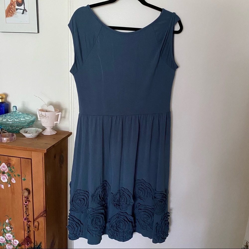 NWOT Garnet Hill Midi Dress 👗 - Picture 4 of 9